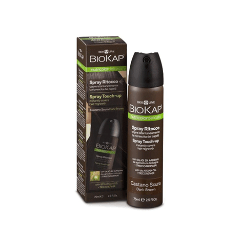 Biokap Spray Retouche Châtain foncé - 75 ml