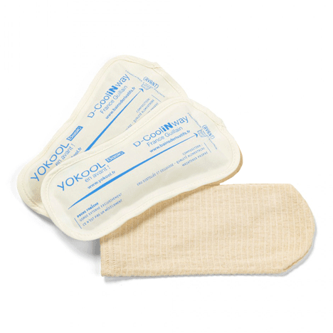 2 Poches Froides Pack de Jour + Housse - Yokool Vivakool
