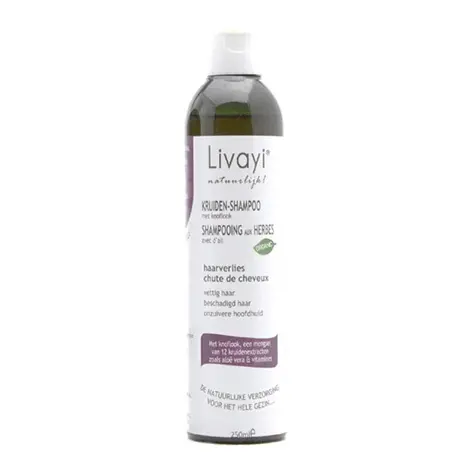 Shampooing Herbe Ail Perte de cheveux 250ml Livayi