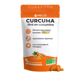 Curcuma Bio 60 gélules Inolab