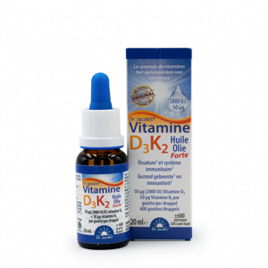 Vitamine D3K2 Forte - 2000 UI - 20ml