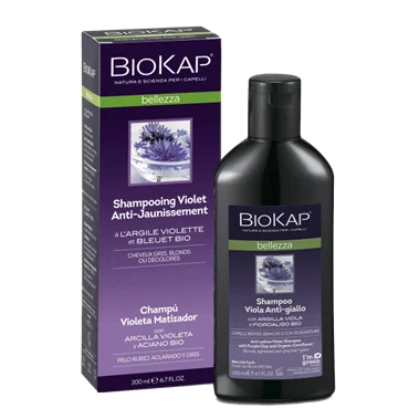 Shampooing violet anti-jaunissement 250ml Biokap