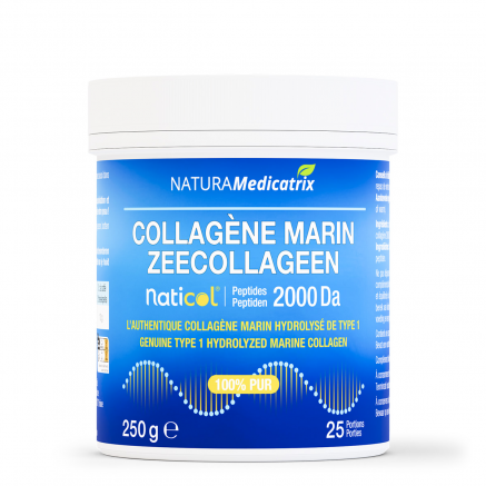 Collagène Marin Naticol peptides 2000 Da 250gr Natura Medicatrix