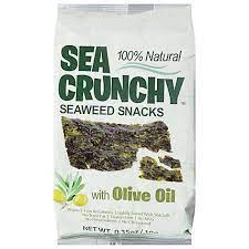 Sea Crunchy Snack Algue Olive 10gr