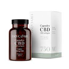 CBD 30Gélules CBD 25mg Trycome